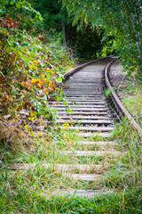 Alte Eisenbahnschienen