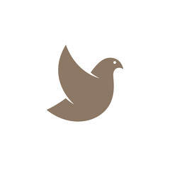 Dove flat icon