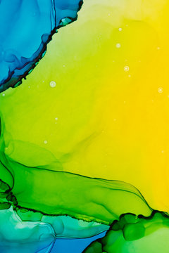 Abstract background made with alcohol ink