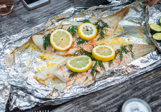 Camping Recipes Fish With Dill