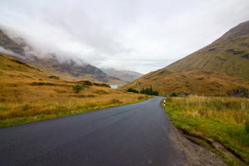Fototapeta premium Road Trip, Highlands Scotland