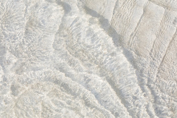 Crystal clear water background