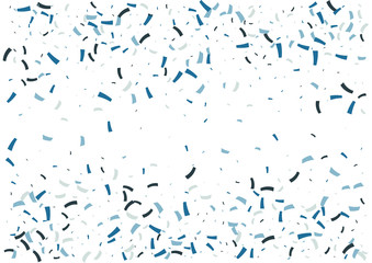 Obraz premium Festive color ribbon confetti background. Abstract frame confetti texture for holiday, postcard, poster, website, carnivals, birthday and children's parties. Cover confetti mock-up. Wedding card