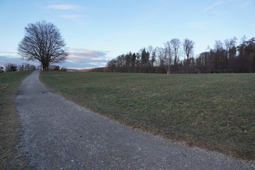 Zollikon Dorf im Kanton Zürich in der Schweiz