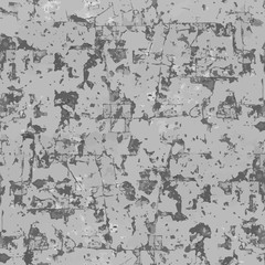 Seamless destroyed grunge wall vector