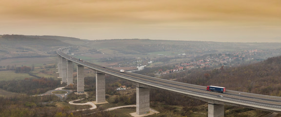 Viaduct of Koroshegy in Hungary