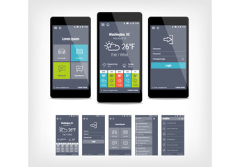 Mobile User Interface Layout