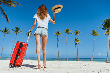 girl on the beach