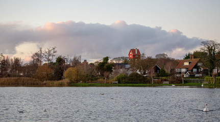 The House in The Clouds from a distance