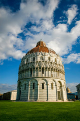 Tower and buildings of pisa in Italy