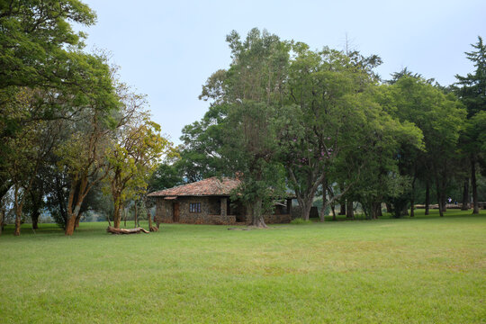 Paisaje desde zona arqueol&oacute;gica de Tzintzunzan