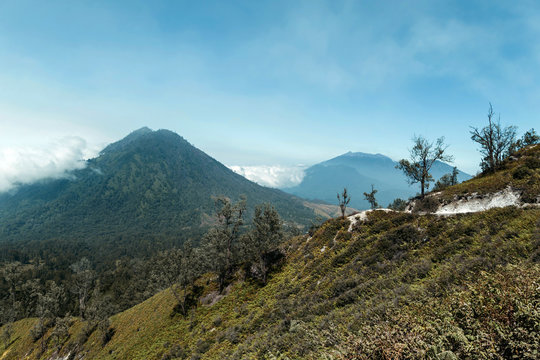 Indonesia, Java, mountain landscape