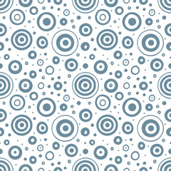 Fototapeta premium Doodle seamless pattern. Hand drawn endless texture. Sketch drawing background. Part of set.