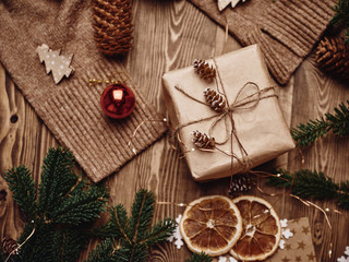 christmas gingerbread cookies with cinnamon and anise
