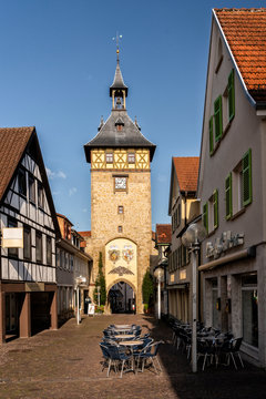 Exterior of church at Marbach am Neckar, Ludwigsburg, Baden-W?rttemberg, Germany