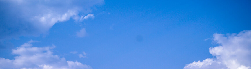 Beautiful and amazing clouds in the blue sky
