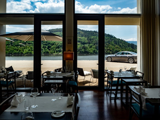 Luxushotel am See in Porto, Portugal