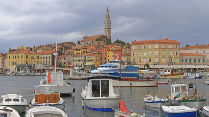 Fototapeta premium Harbour Rovinj Croatia