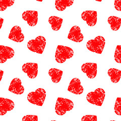 heart background Seamless. love background vector black