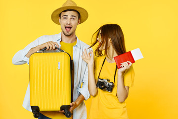 couple painting wall