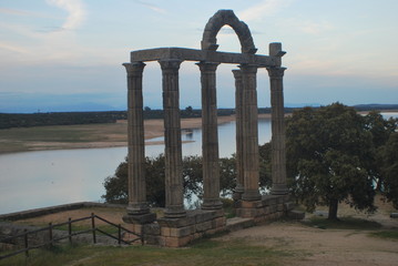 Templo Romano de Augustobriga, Cáceres (España)