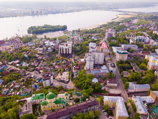 Aerial view of Voronezh