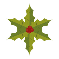 Fototapeta premium Isolated christmas ornament image. Christmas decoration - Vector