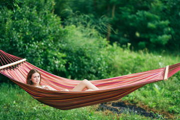 hammock in garden