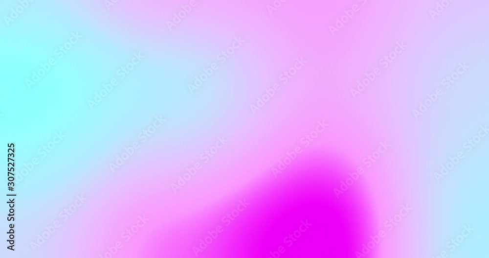 Poster Abstract color gradient background, iridescent light pink and blue neon light flow. Modern trend simple fluid color gradient background