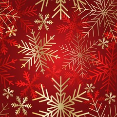 Obraz na płótnie Canvas Christmas card. Snowflakes background. Winter seamless pattern. Christmas card. Snowflakes background. Winter seamless pattern.