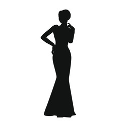 Woman Posing Silhouette