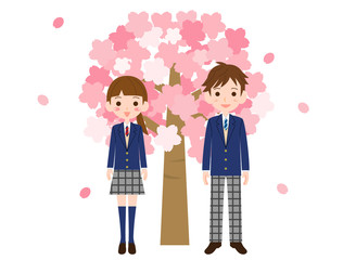 学生　男女　卒業　入学