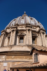 Fototapeta na wymiar The Vatican City State (Italian: Stato della Città del Vaticano)