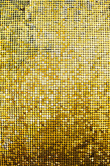 Sequins reflective background. golden Sequins, Sparkling,