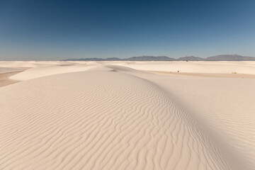 White Sands, National Monument. New Mexico.