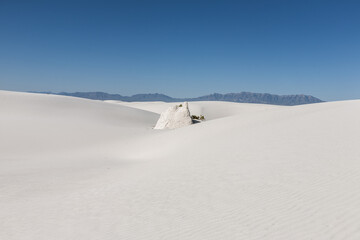 White Sands, National Monument. New Mexico.