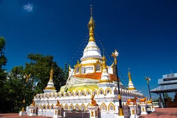 Thai temples that are used for religious activities have beautiful architecture.