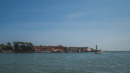 Fototapeta na wymiar Island of Murano, in Venice, Italy