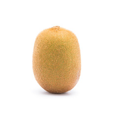 Kiwi fruit on a white background.