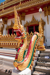 Fototapeta premium Phra That Nong Wang in Wat Nong Wang is Khon Kaen's Main Buddhist Temple