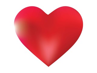 Gradient background in the form of a heart.