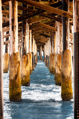 Ocean Pier Pillars