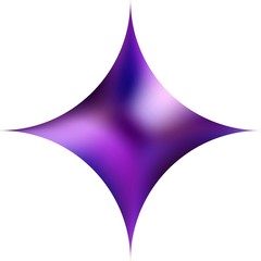 Obraz premium Diamond-shaped chromatic background.