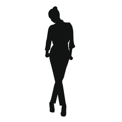 Fototapeta premium Woman Silhouette