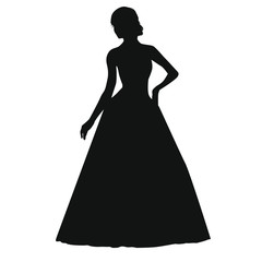 Fototapeta premium Woman Silhouette
