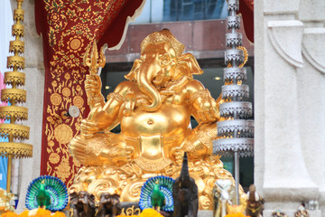 Pikanesh or Ganesh Shrine at Ratchaprasong, Bangkok.