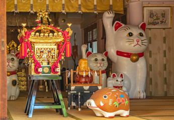 Lucky Cat shrine