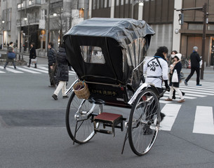 Rickshaw in Tokyo