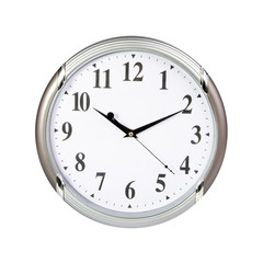clock or wall clock on a background new.
