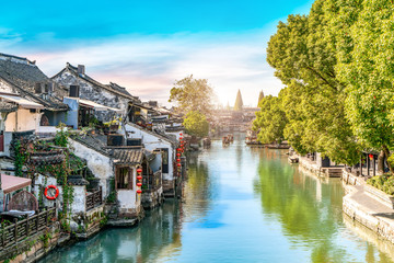 Xitang ancient town ancient residential River